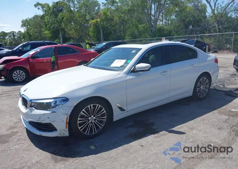 2019 BMW 530I из США, поврежденный, VIN WBAJA5C5XKWW33575